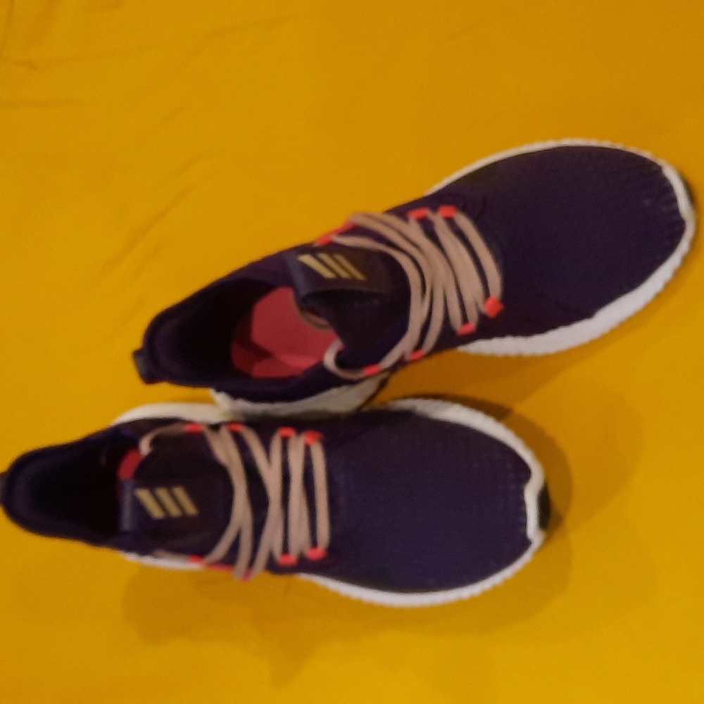 Adidas Mens Purple Alphabounce Instinct CC m Running Shoe F35396 Size 8.5